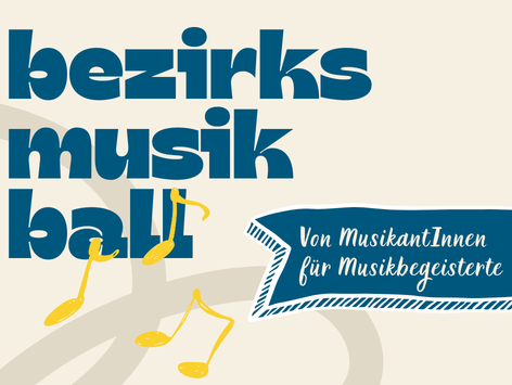 Plakat Bezirksmusikball